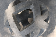 Piia´s Ball, granite, radius 20 cm, 2025